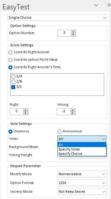 Single Option MCQ